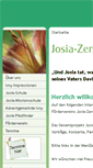 Mobile Screenshot of josia-zentrum.de